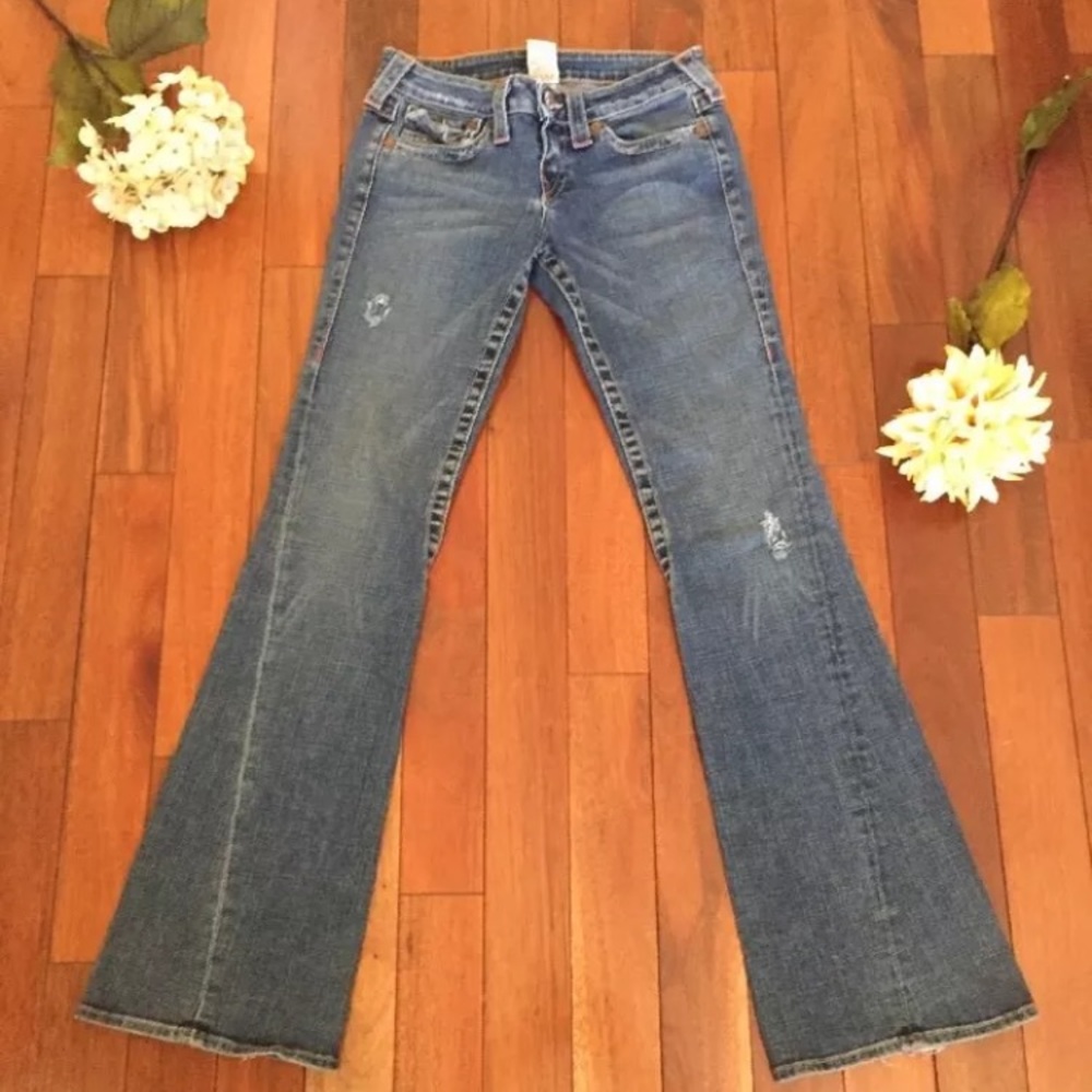 SALE ❤️ True Religion Joey Twisted Seam Boot Jeans